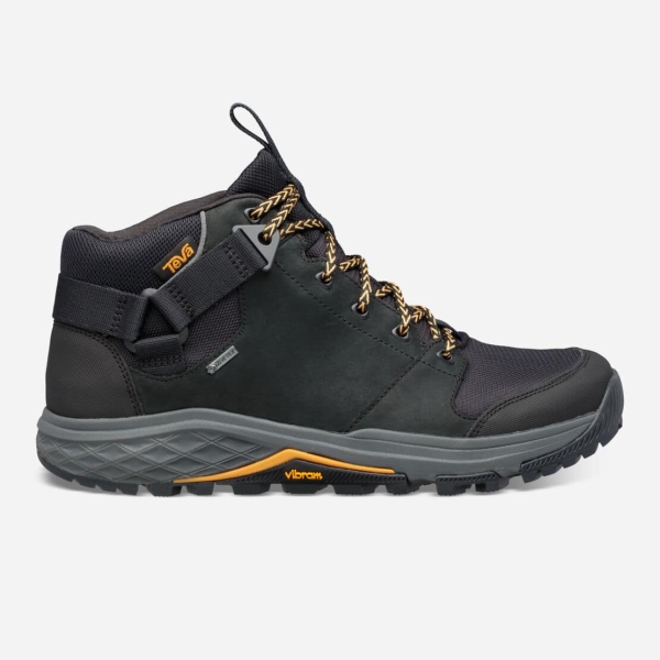 Hungary Teva Grandview Gore-Tex - Férfi Túracipő Fekete - 162-NCOBG